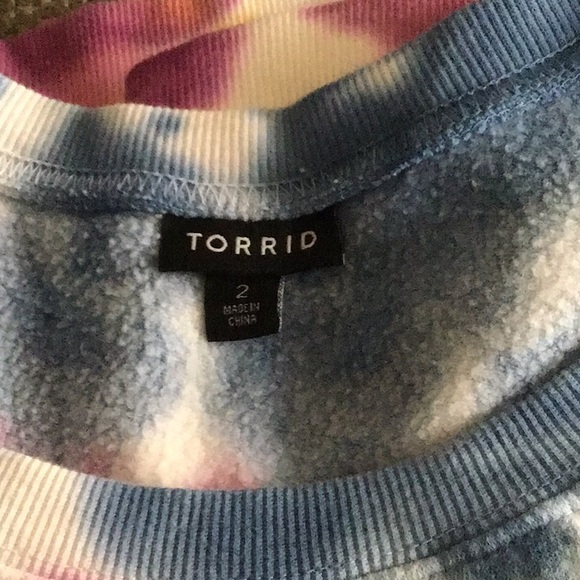 Torrid Tye dyed Sweatshirt sz2 - Picture 6 of 7
